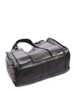 Umhängetasche Rindsleder grau