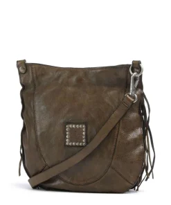 Umhängetasche Rindsleder khaki