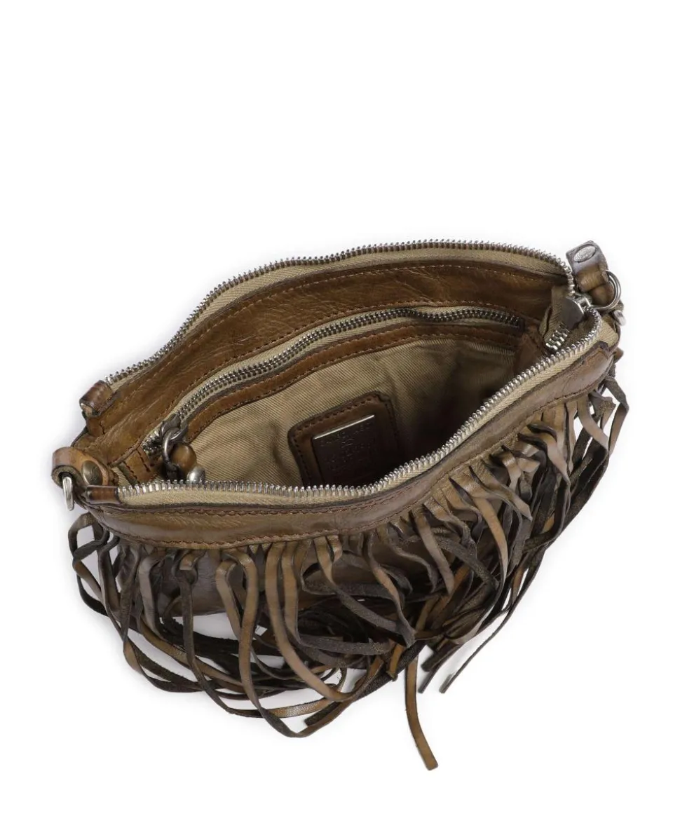 Umhängetasche Rindsleder olivgrün