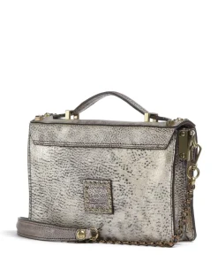 Umhängetasche Rindsleder platin