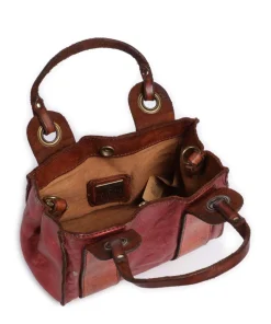 Umhängetasche Rindsleder rot