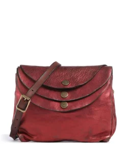 Umhängetasche Rindsleder rot