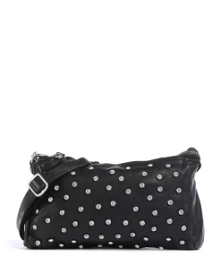 Umhängetasche Rindsleder schwarz