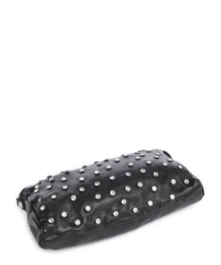 Umhängetasche Rindsleder schwarz