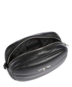 Umhängetasche Schafsleder schwarz