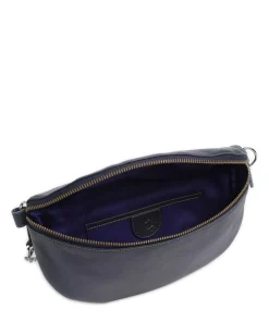 Umhängetasche weiches Rindsleder navy