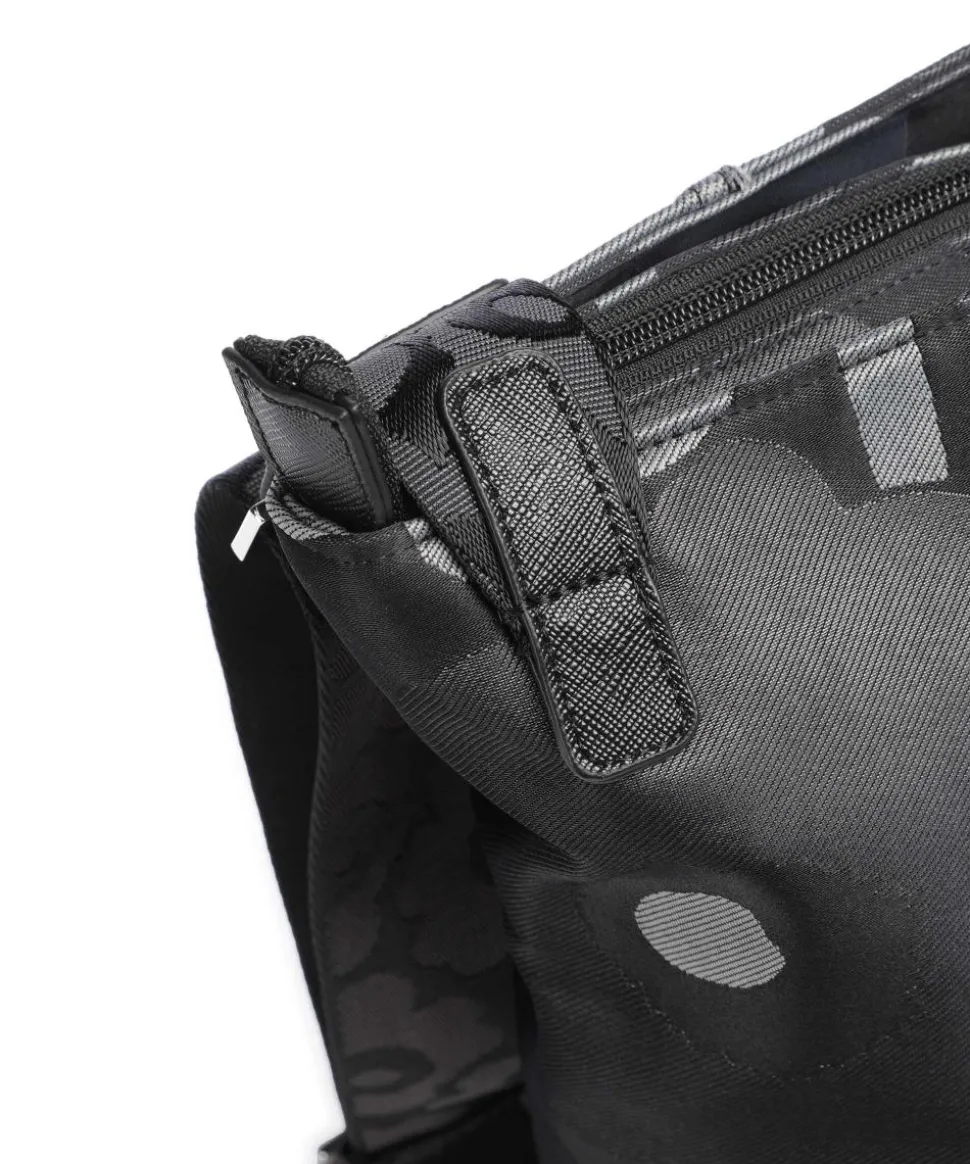 Unikko All Day Bucket bag Polyester schwarz/grau