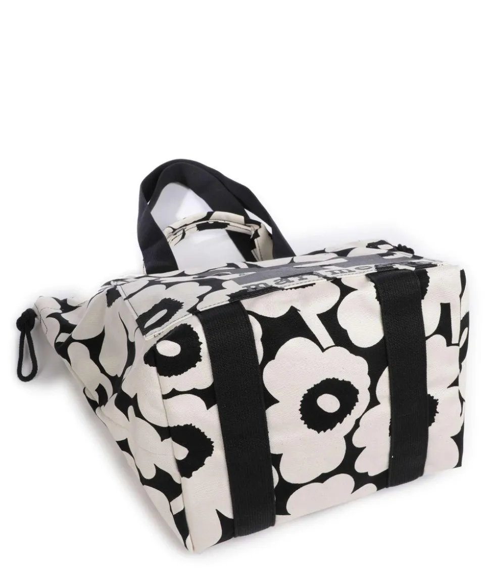 Unikko Mono City Shopper Canvas natur/schwarz