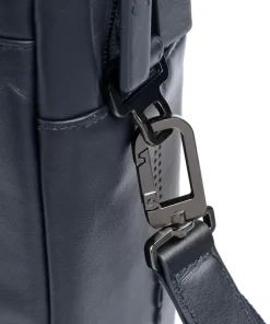 Urban Aktentasche 15″ genarbtes Rindsleder navy