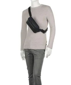 Urban Eco Gürteltasche recyceltes Polyester, Polyurethane dunkelblau