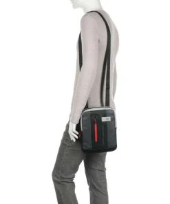 Urban Umhängetasche fein genarbtes Rindsleder dunkelgrau