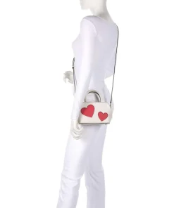 Valentines Umhängetasche fein genarbtes Rindsleder elfenbein