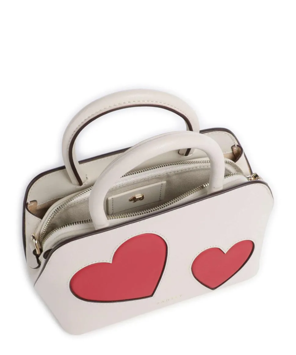 Valentines Umhängetasche fein genarbtes Rindsleder elfenbein