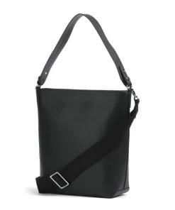 Vanja Beuteltasche Lederimitat schwarz