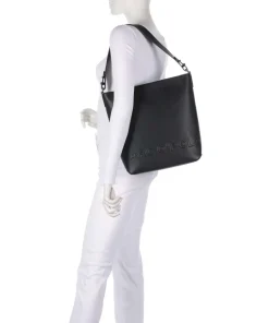 Vanja Beuteltasche Lederimitat schwarz