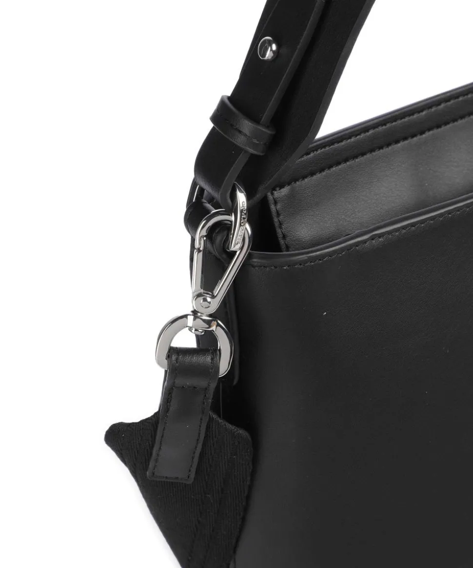 Vanja Beuteltasche Lederimitat schwarz