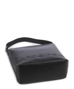 Vanja Beuteltasche Lederimitat schwarz