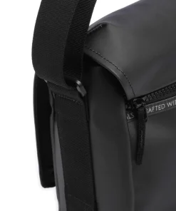 Vanuatu Umhängetasche recyceltes Polyester schwarz