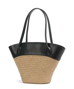 Venere Shopper Bast natur/schwarz