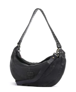 Venusweg 8 Beuteltasche genarbtes Leder navy