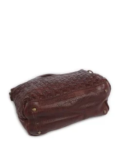 Venusweg 1 Handtasche genarbtes Rindsleder dunkelbraun