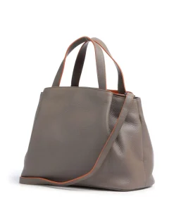 Verona Handtasche Nappaleder grau