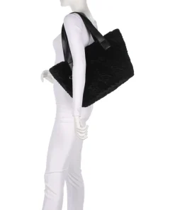 Verry L Shopper Kunstfell schwarz