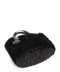 Verry L Shopper Kunstfell schwarz