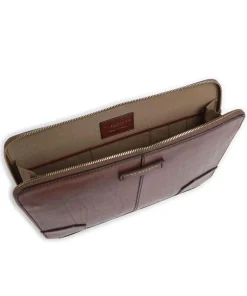 Vespucci Laptophülle 13″ glattes Rindsleder braun