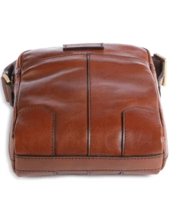 Vespucci Umhängetasche Rindsleder braun