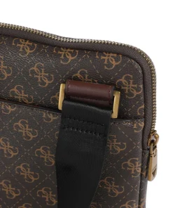 Vezzola Umhängetasche Polyurethane dunkelbraun