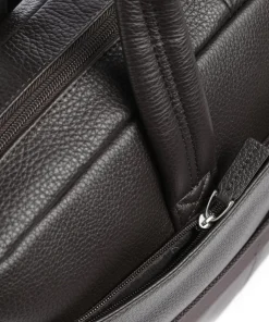 VIBE Aktentasche 15″ genarbtes Rindsleder dunkelbraun