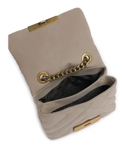 Victoria Mini Umhängetasche Lederimitat beige