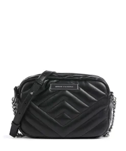 Victoria Umhängetasche Lederimitat schwarz