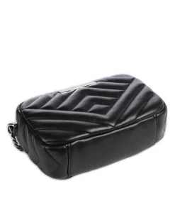 Victoria Umhängetasche Lederimitat schwarz