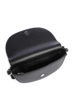 Vika Umhängetasche Lederimitat schwarz