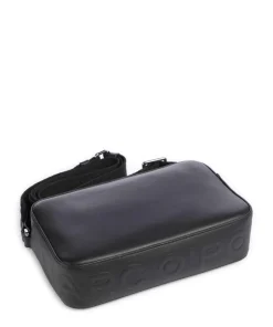 Villar Umhängetasche Lederimitat schwarz