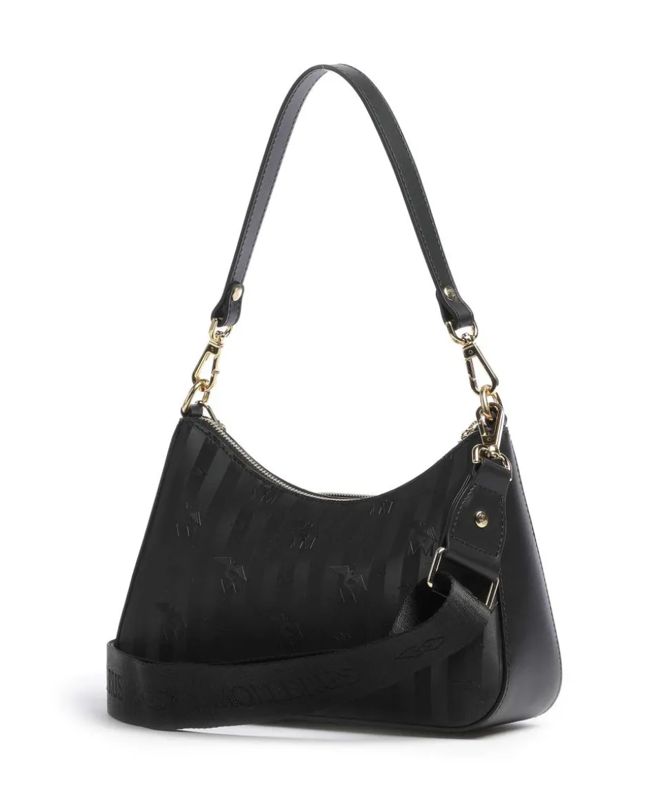 Vinerus Castiel Schultertasche Canvas schwarz