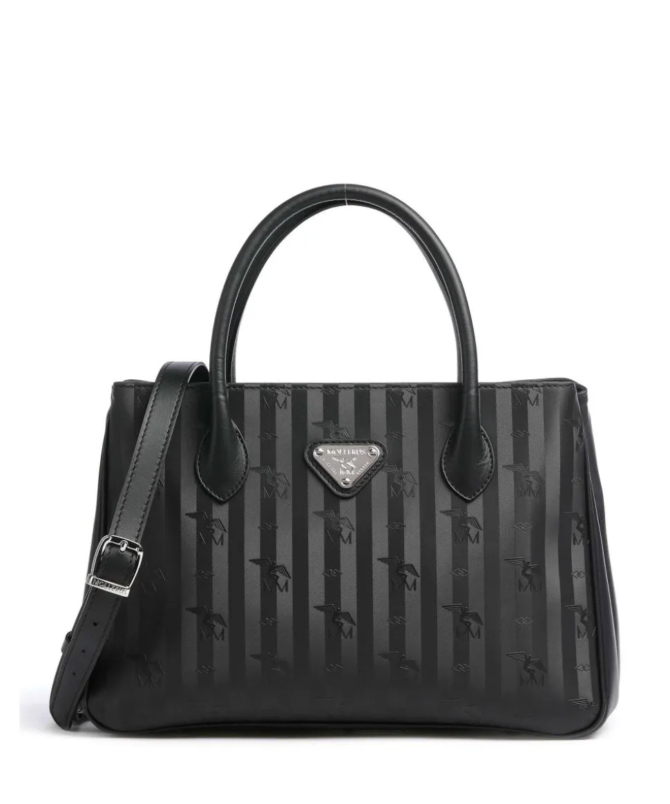 Vinerus Donat Handtasche Canvas schwarz