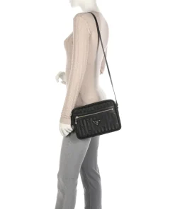 Vinerus London Umhängetasche Canvas schwarz