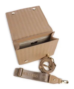 Vinerus Melide Umhängetasche Canvas hellbraun