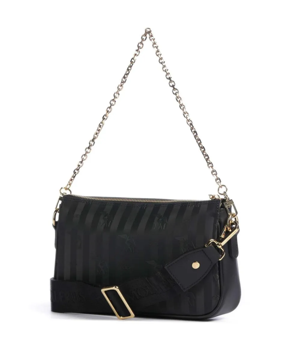 Vinerus Zell Schultertasche Canvas schwarz