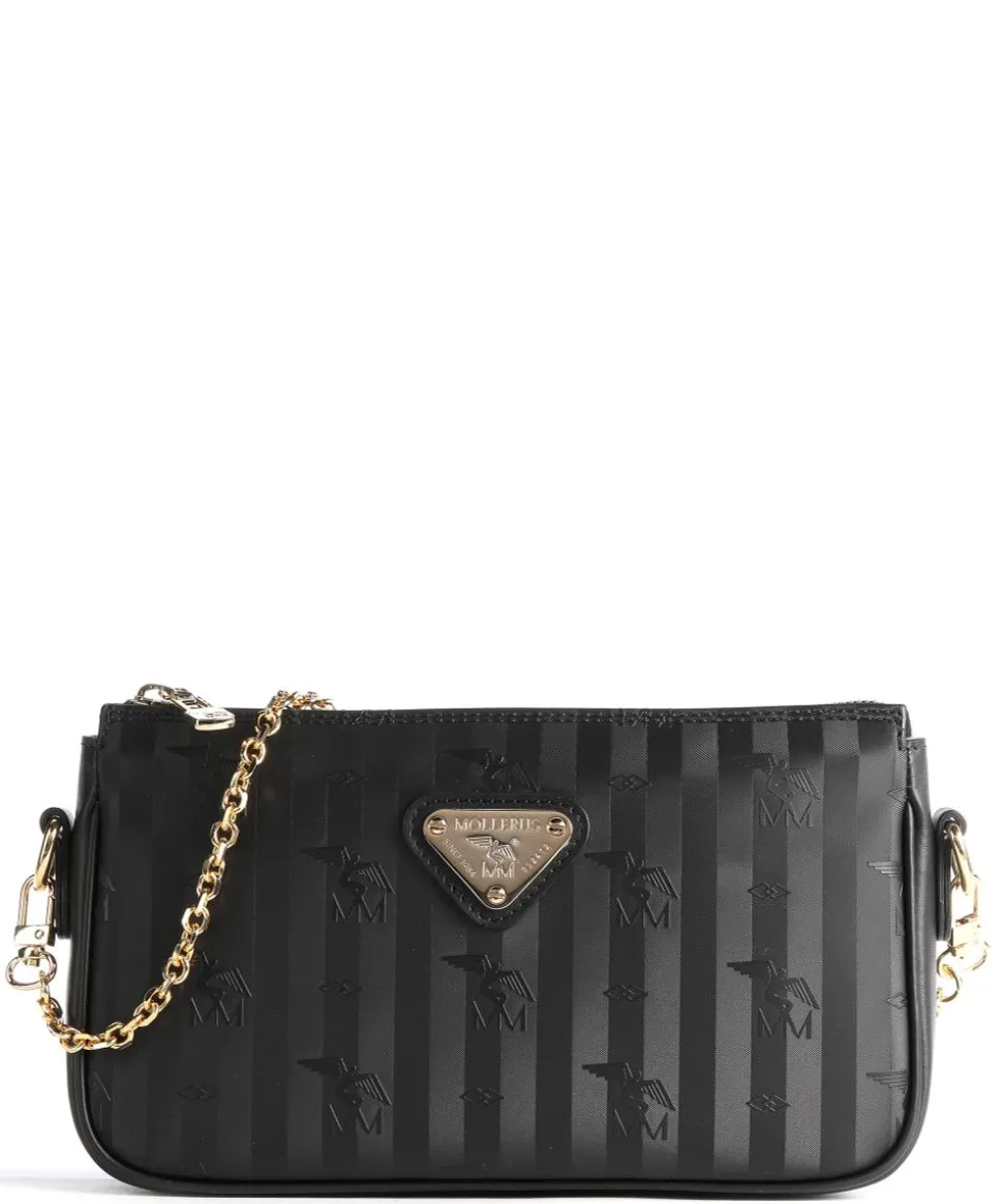 Vinerus Zell Schultertasche Canvas schwarz