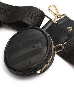 Vinerus Zell Schultertasche Canvas schwarz