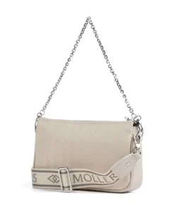 Vinerus Zell Schultertasche Canvas elfenbein