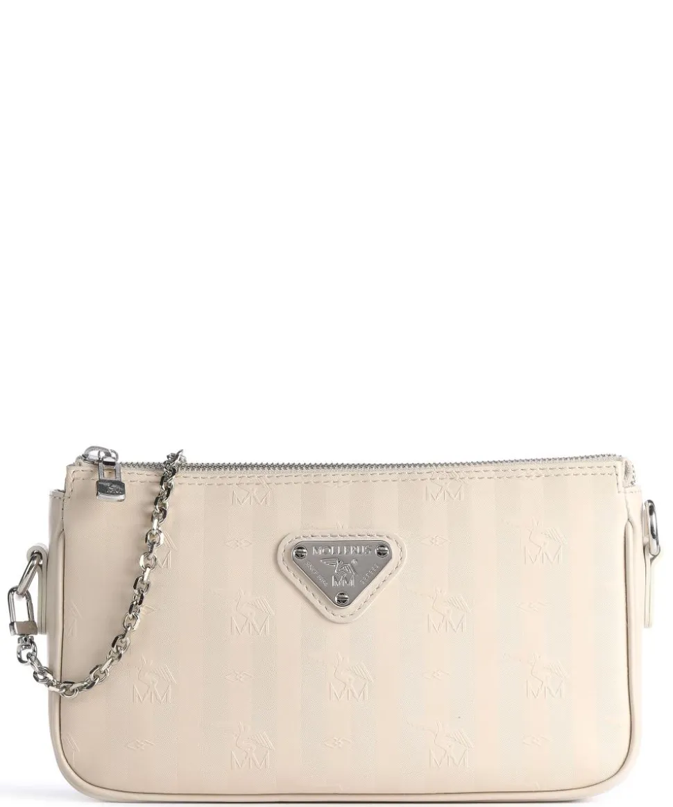 Vinerus Zell Schultertasche Canvas elfenbein