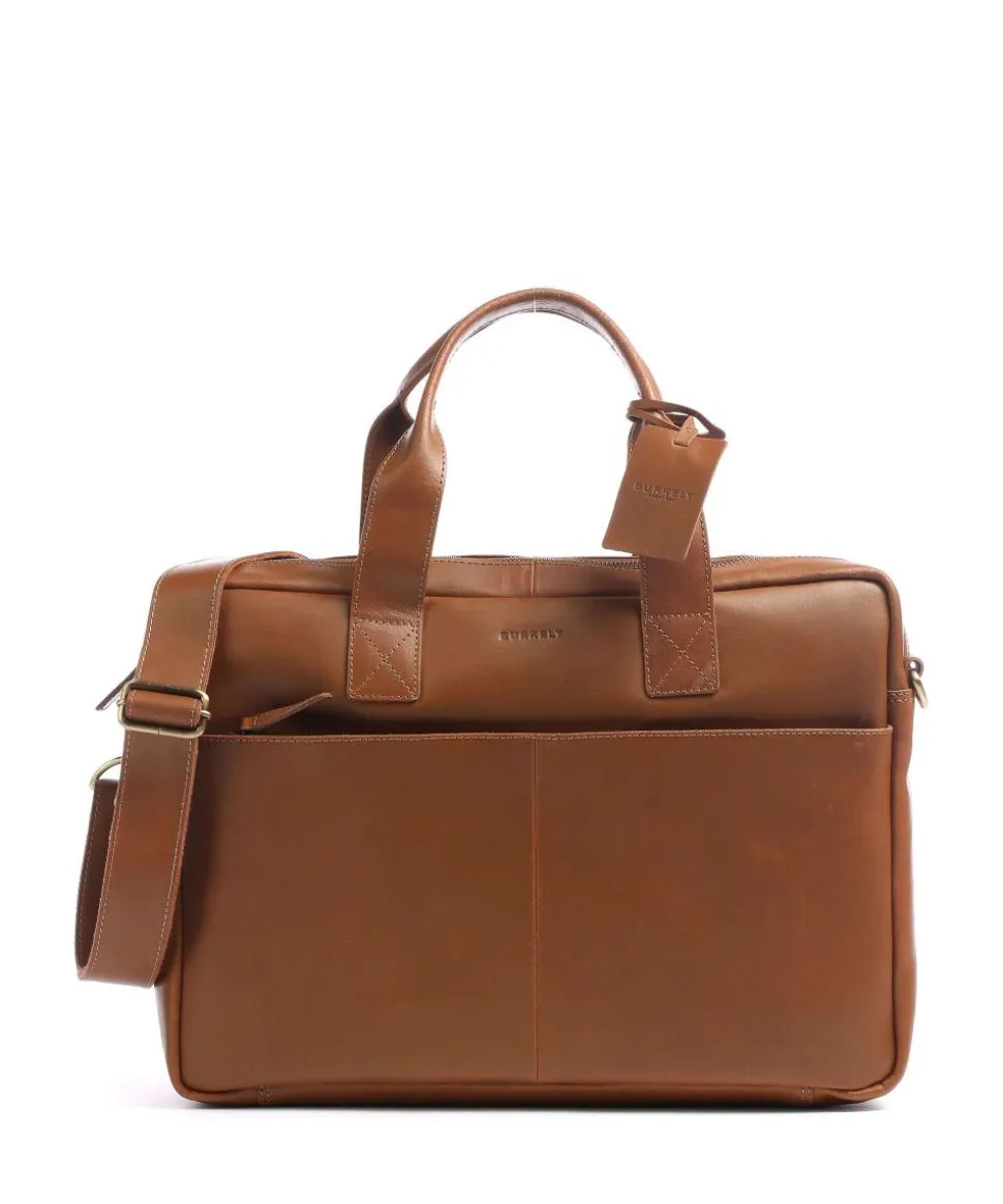 Vintage Jesse Aktentasche 15″ Leder cognac