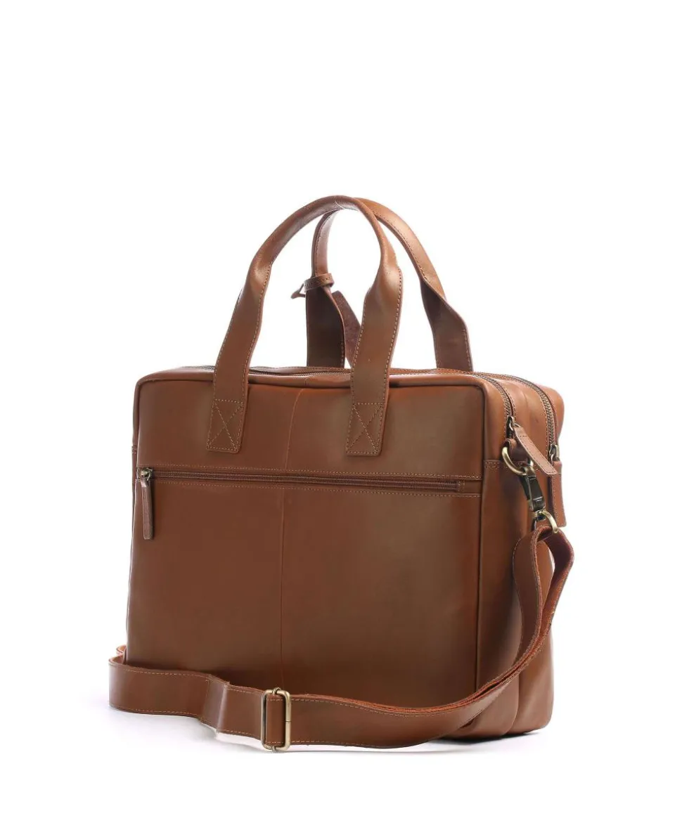 Vintage Jesse Aktentasche 15″ Leder cognac