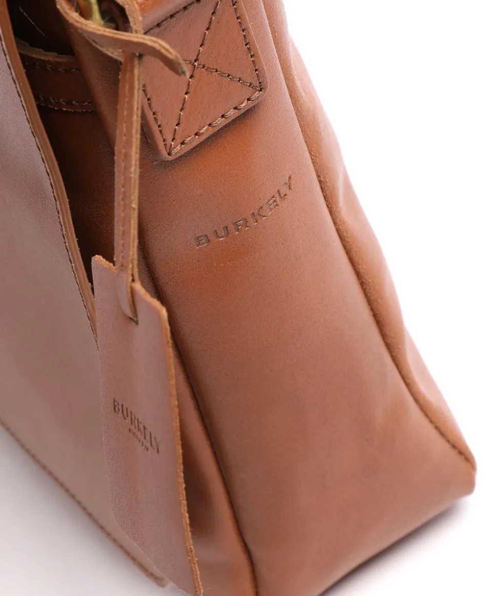 Vintage Juul Kuriertasche Kalbsleder cognac