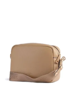 Vivace Cloe Umhängetasche genarbtes Leder beige